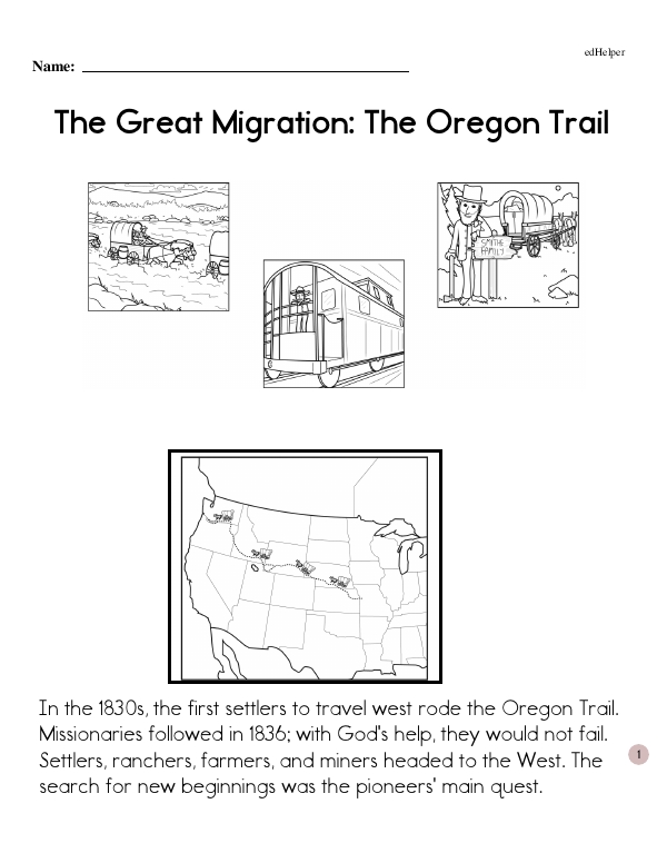 The Great Migration: The Oregon Trail