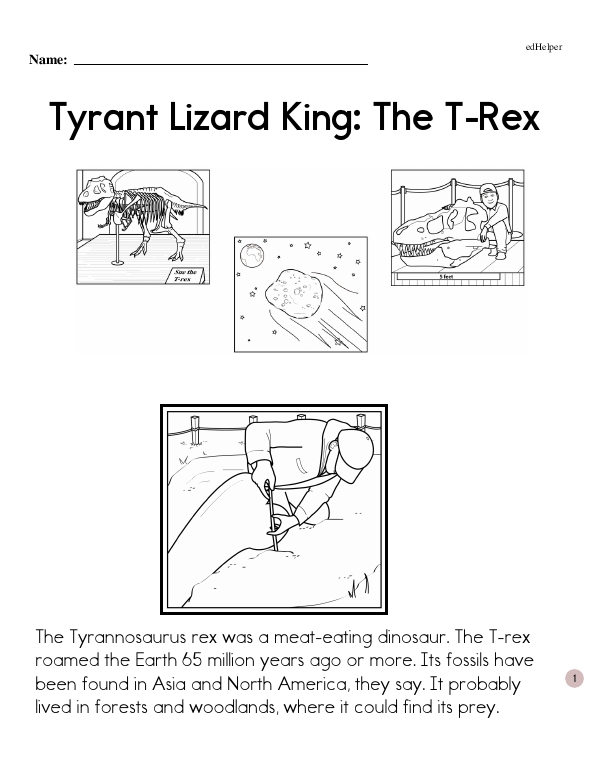 Tyrant Lizard King: The T-Rex