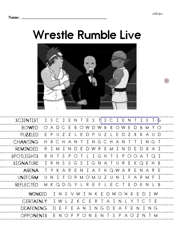 Wrestle Rumble Live - Deep-Dive Reading: (Get Your Kicks Book Series Book 5 - Developing Reader)