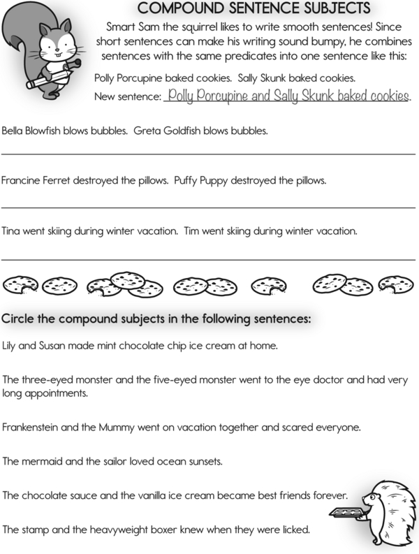 Writing Sentences About Compound Subjects